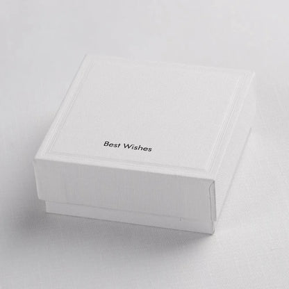 Pulsera de cuentas doradas y cristal blanco
