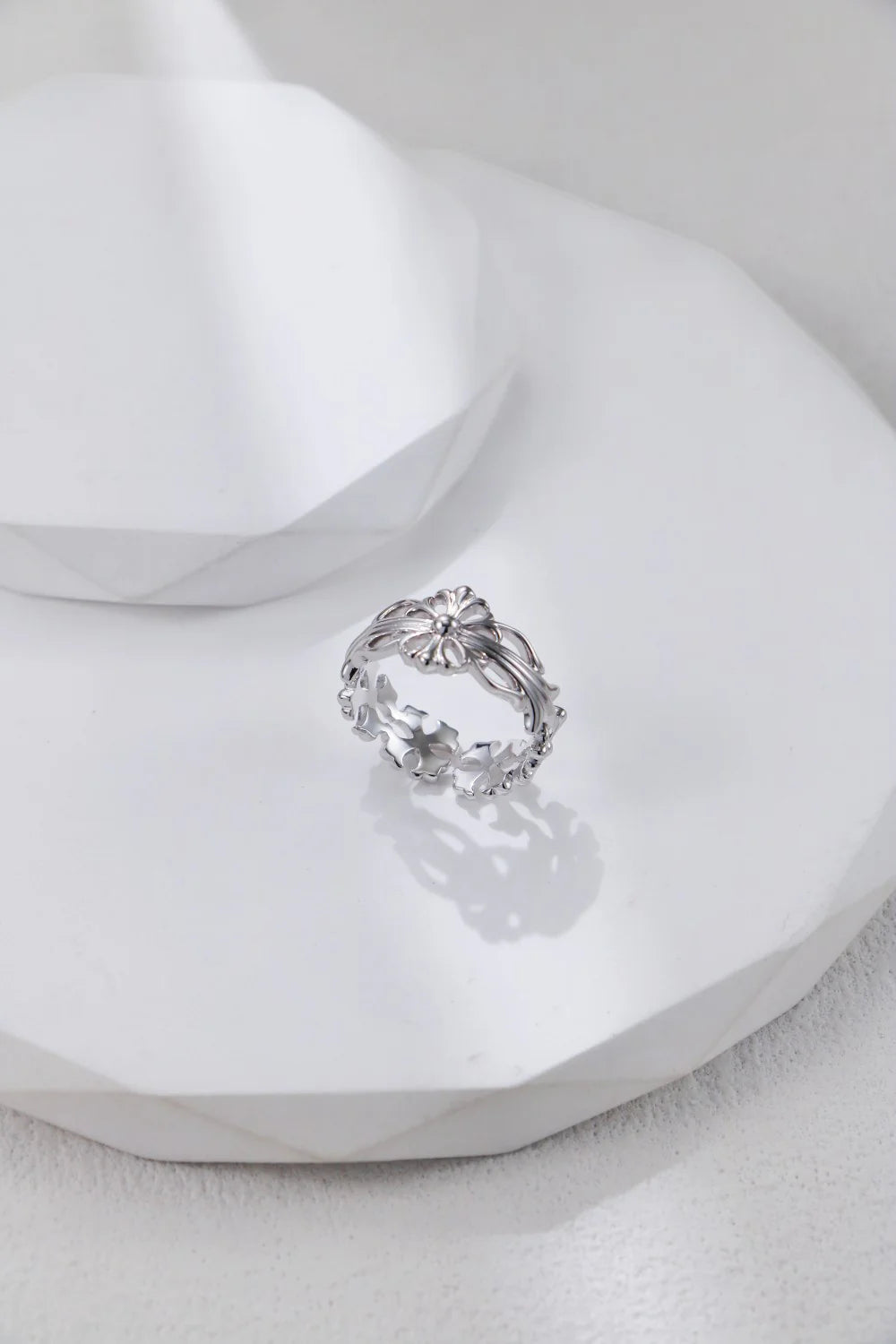 Anillo abierto de estilo vintage