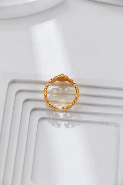 Anillo abierto de estilo vintage