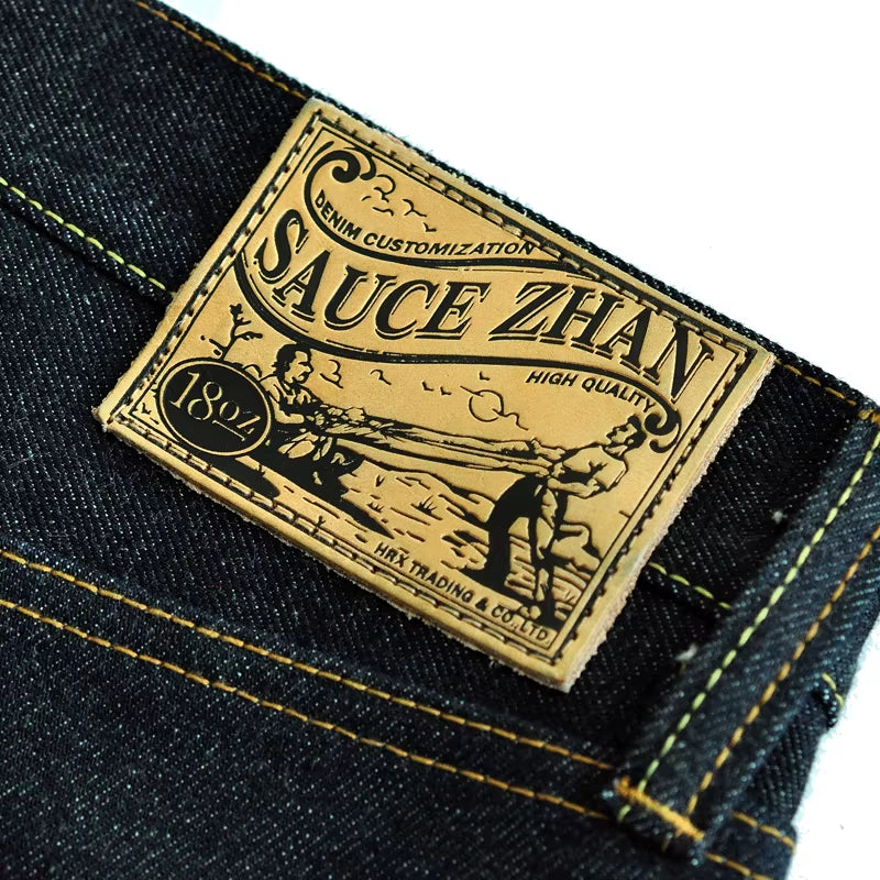Vaqueros para hombre. Estilo vintage, grueso y duradero.