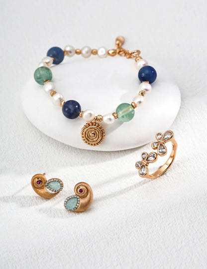 Anillo Doble Mariposa con Cristales de Circonia